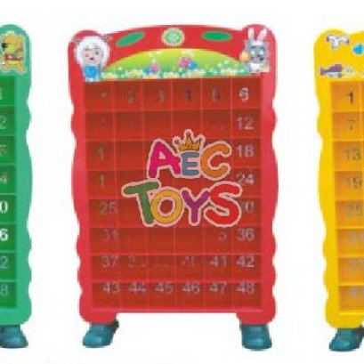 ตู้โชว์เก็บแก้ว เด็กดี 40 ช่องพลาสติก